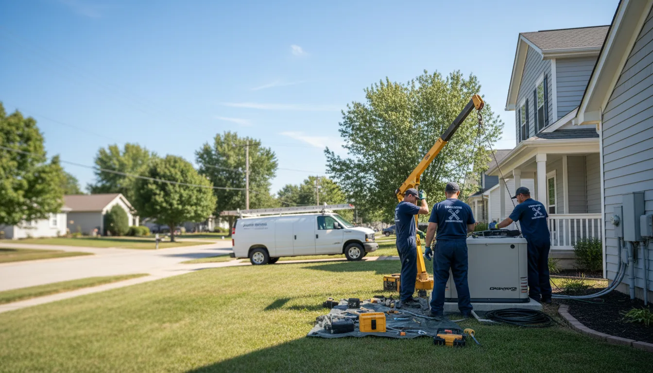 Generator Installation in Wamego, KS near me